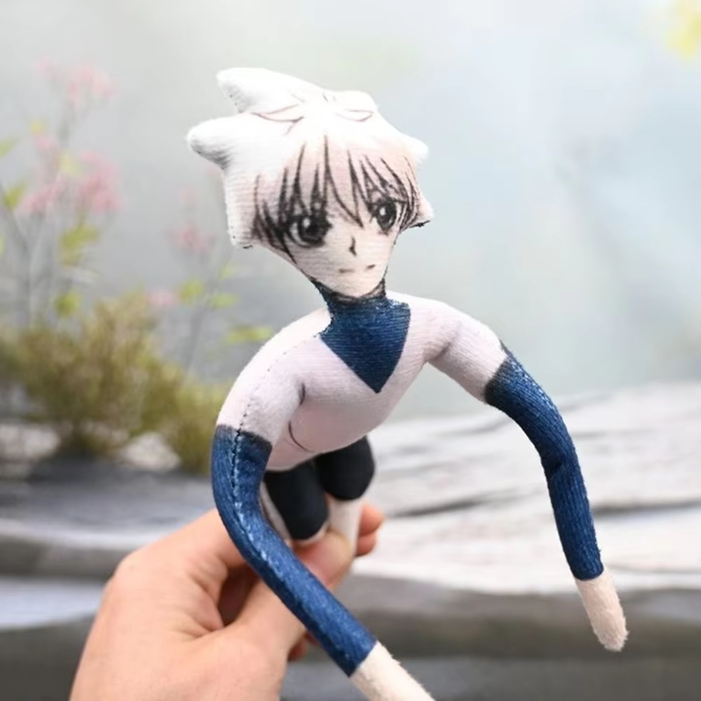 Cosplay Anime Killua Zoldyck - Pluszowa lalka cosplay z anime Hunter