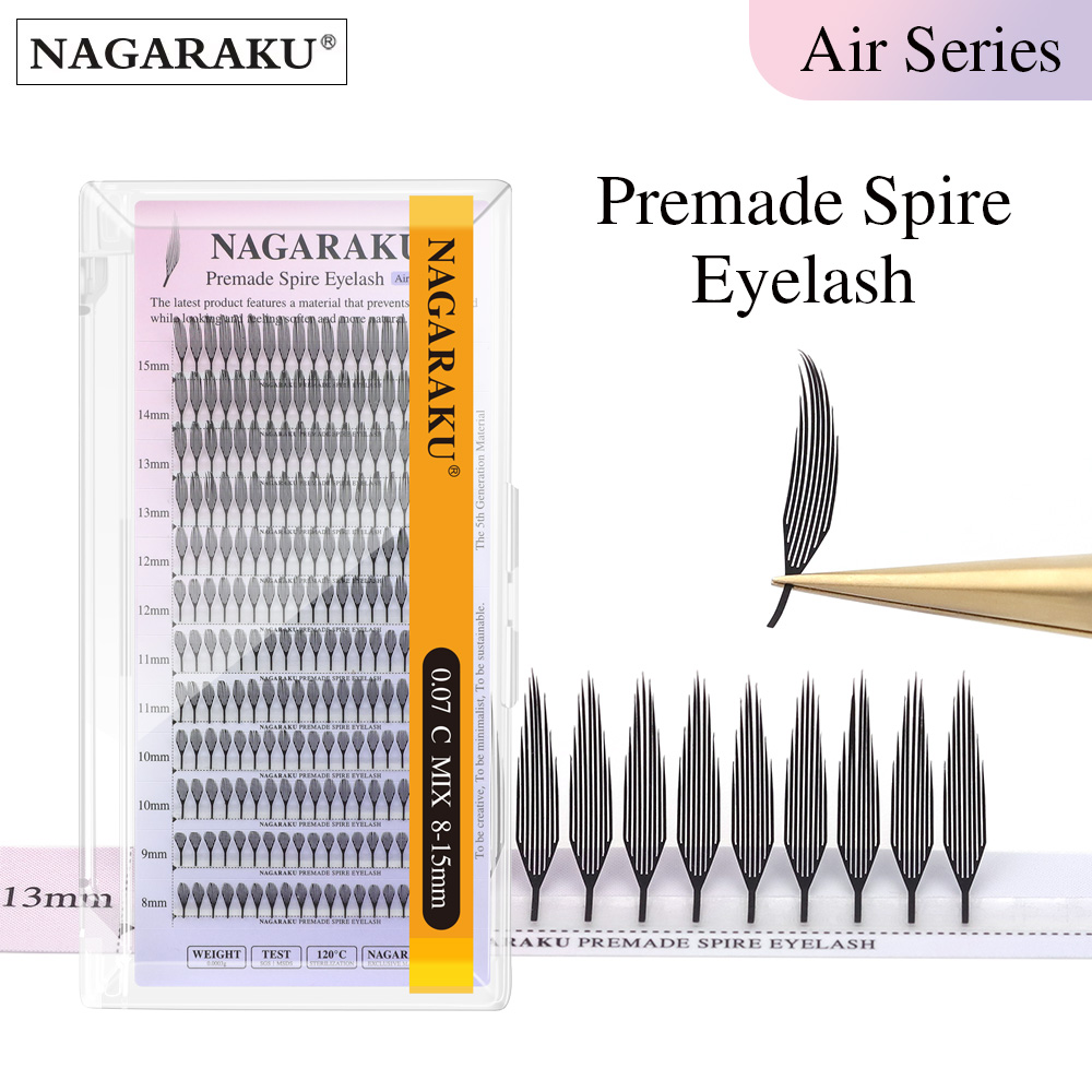 Anime Cosplay Lashes - NAGARAKU Premade Spire Eyelash Anime Effect