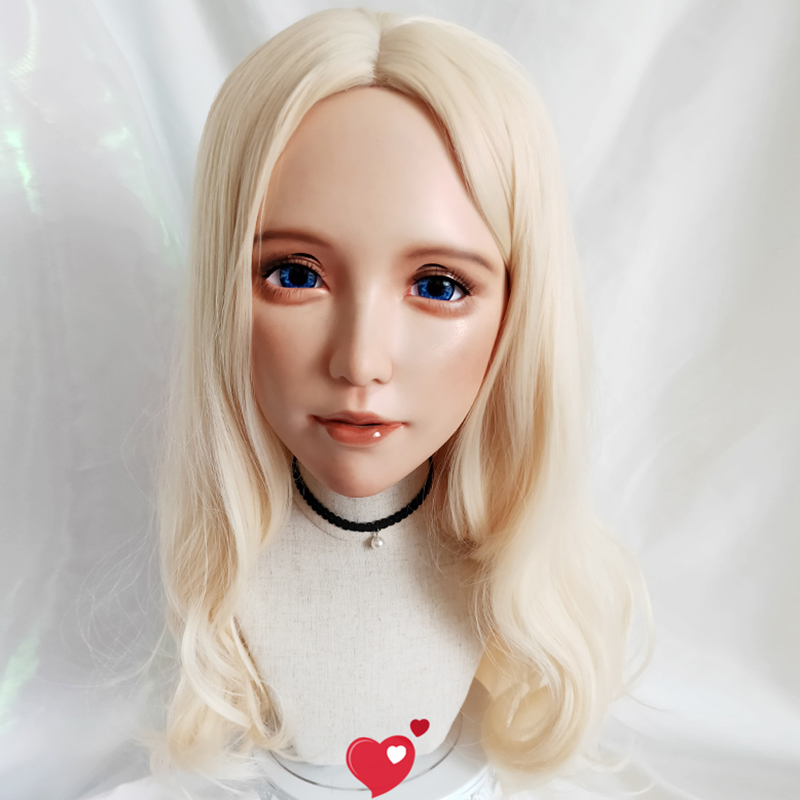 Anime Cosplay Eye Makeup - (Shu-02) Żeńska, słodka dziewczyna, żywiczna półmaska