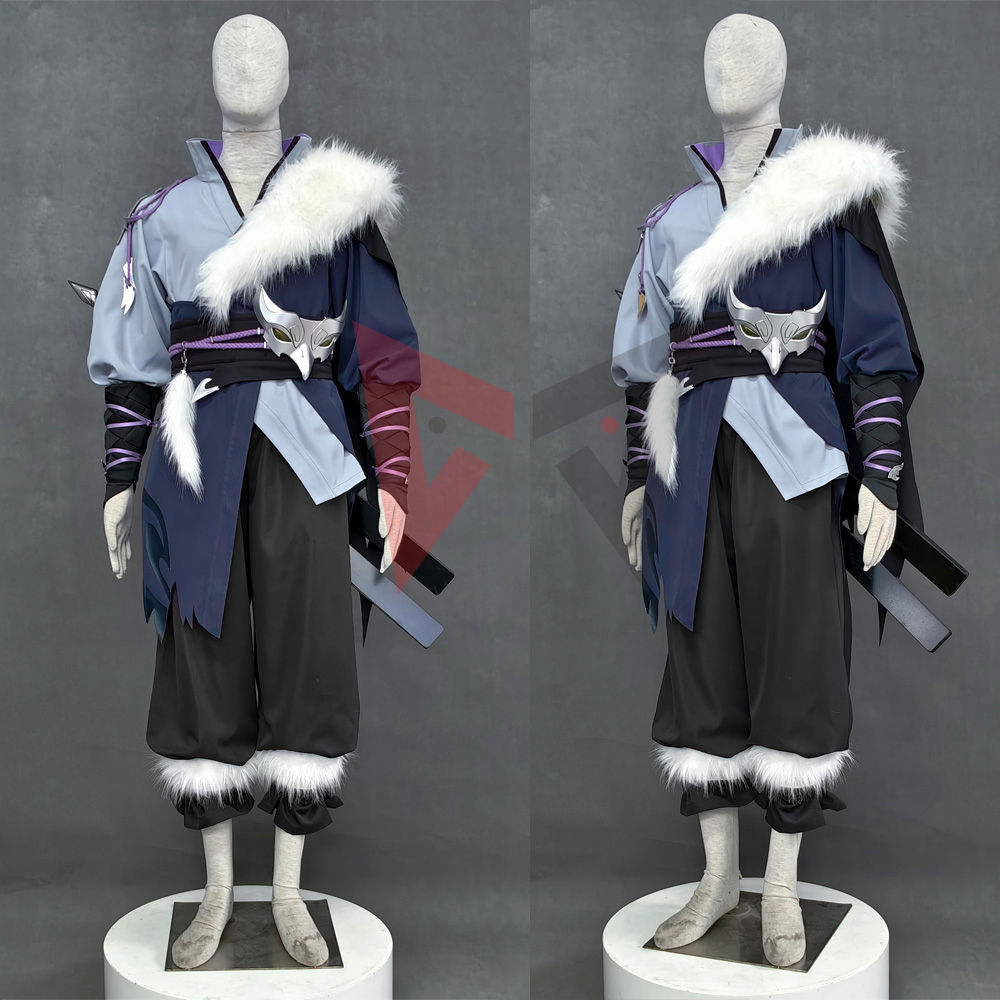 Anime Cosplay Ninja - Nowy Strój Ninja Uchihang Sasuke Cosplay