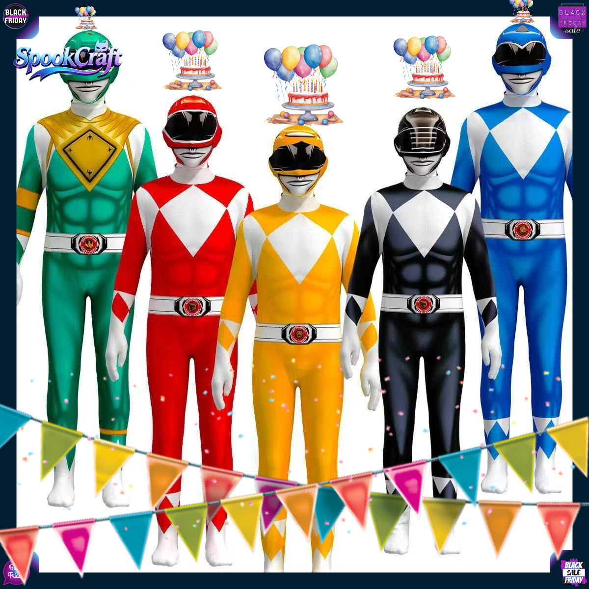 Kids Cosplay Anime - Kostium Samurai Sentai Shinkenger Rangers dla