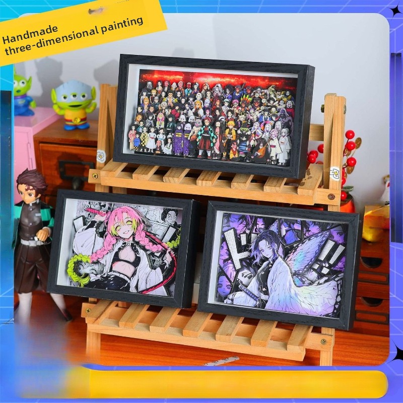 Anime Cosplay Cute - Merchandising z anime Demon Slayer, kreskówkowy,