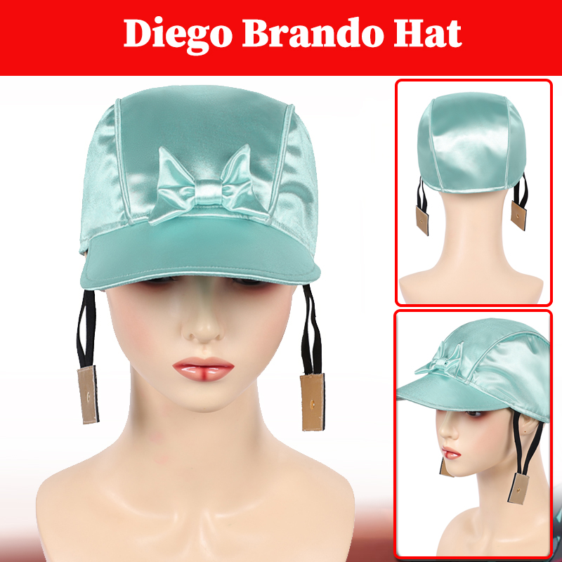 Jojo Bizarre Hat - Kapelusz do cosplayu Diega Brando, nakrycie