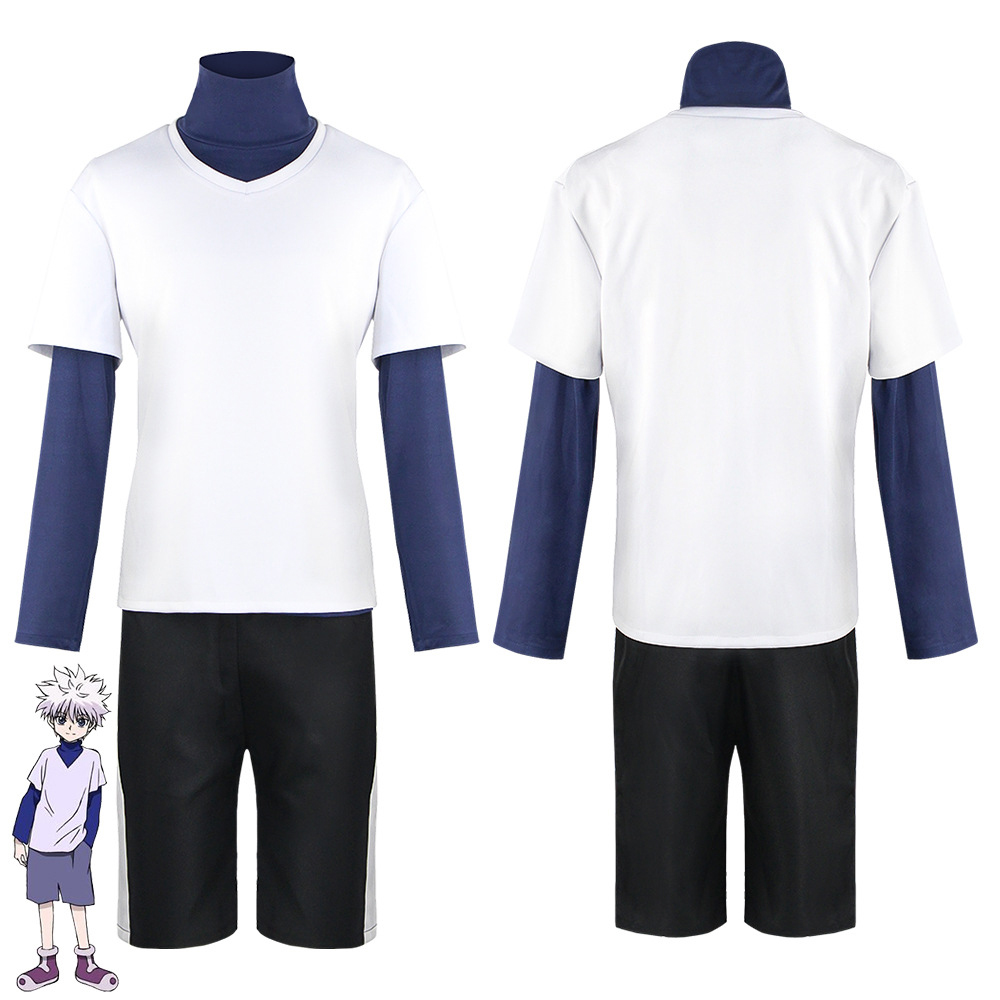 Cosplay Anime Killua Zoldyck - Kostium Cosplay Anime Killua Zoldyck Męski