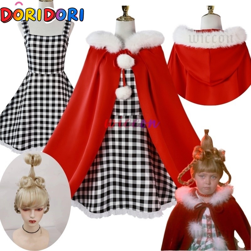 Kids Cosplay Anime - Kostium Cosplay Anime Cindy Lou Sukienka