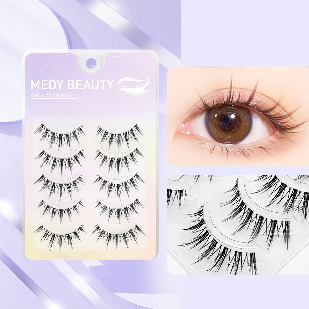 Anime Cosplay Lashes - Rzęsy 3D Premade Fan A/M Shape