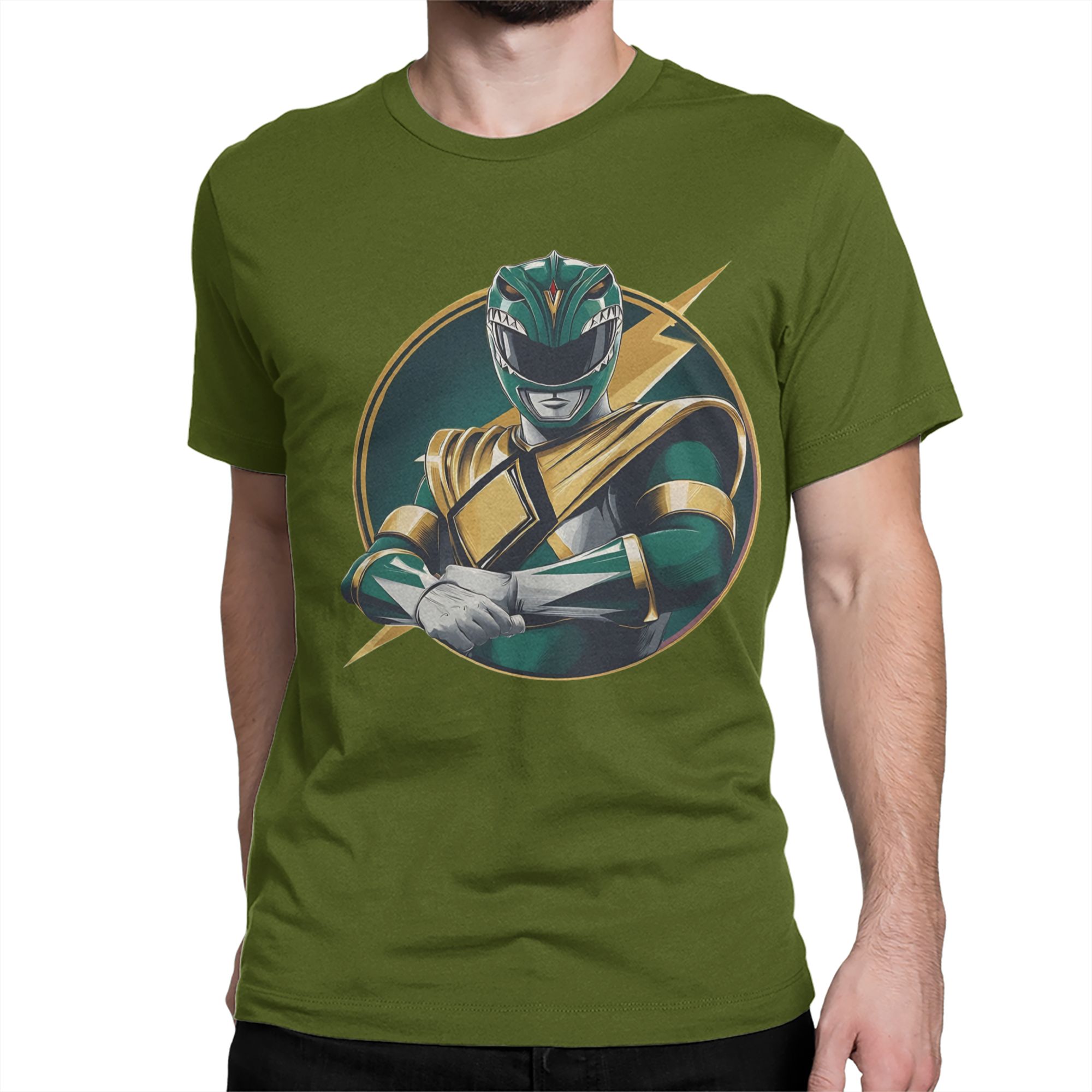 Koszulka Green Power Rangers M – Anime Cosplay Ideas Male recenzja i cena