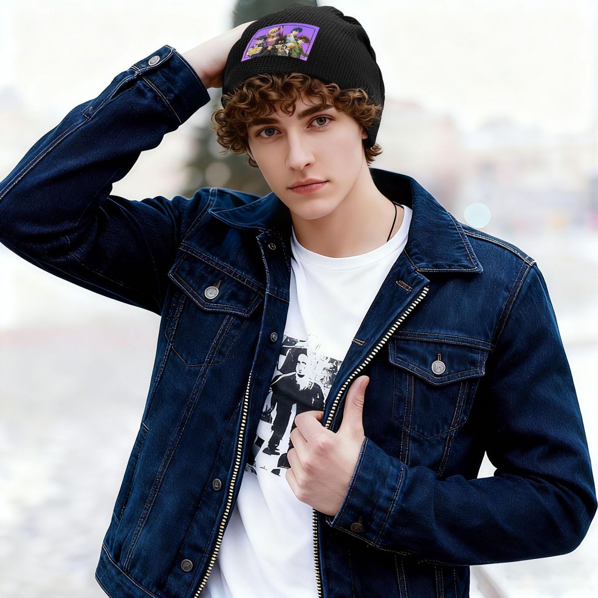 Czapki typu beanie z motywem a – Jojo Bizarre Hat recenzja i cena