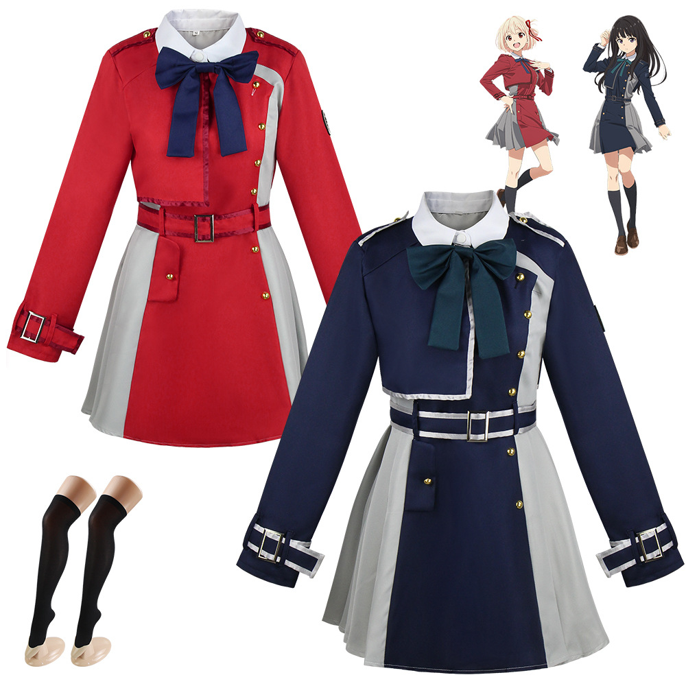 Kostium Cosplay Lycoris Recoil – Convention Cosplay Anime recenzja i cena