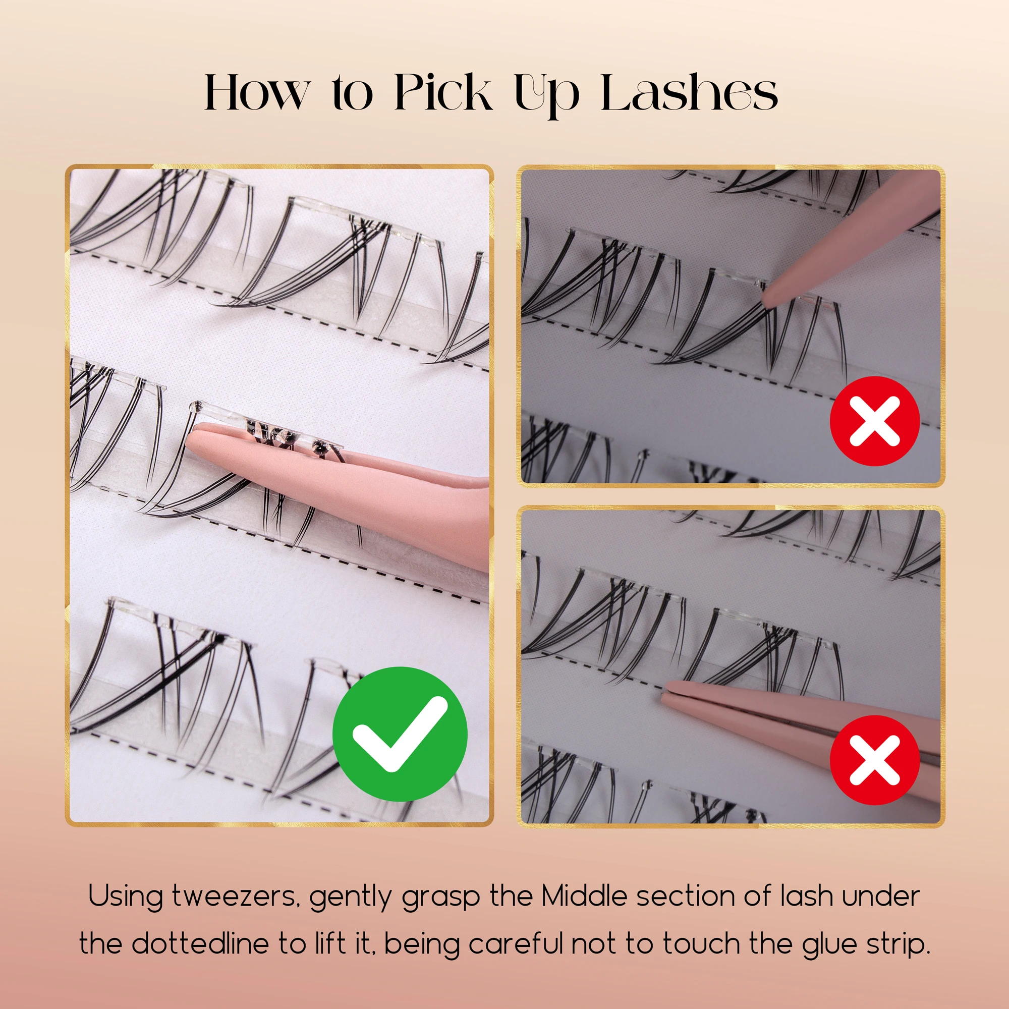 Befer Bez Kleju Dolne Rzęsy Na – Anime Cosplay Lashes recenzja i cena