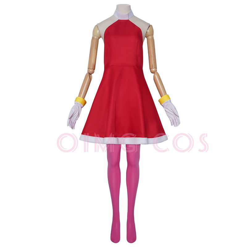 Kostium Cosplay Amy Rose dla d – Anime Cosplay Dress recenzja i cena