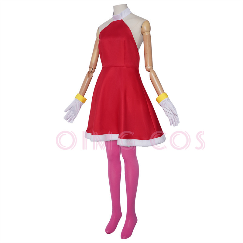 Kostium Cosplay Amy Rose dla d – Anime Cosplay Dress recenzja i cena