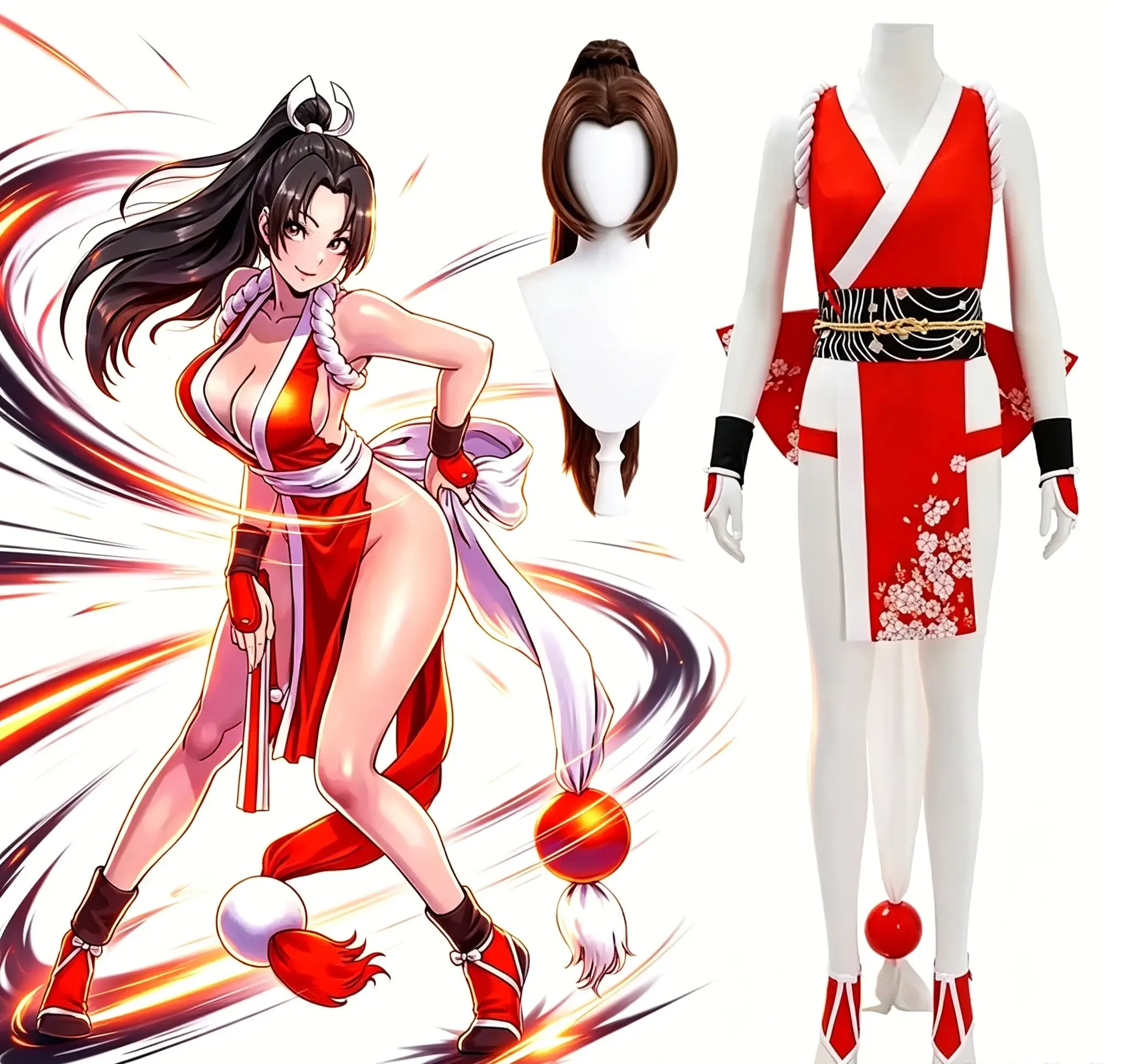 2026 Nowy damski kostium cospl – Anime Cosplay Ninja recenzja i cena