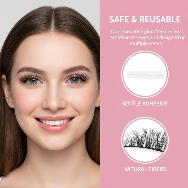6 Rzędów Segmentowych Sztuczny – Anime Cosplay Lashes recenzja i cena
