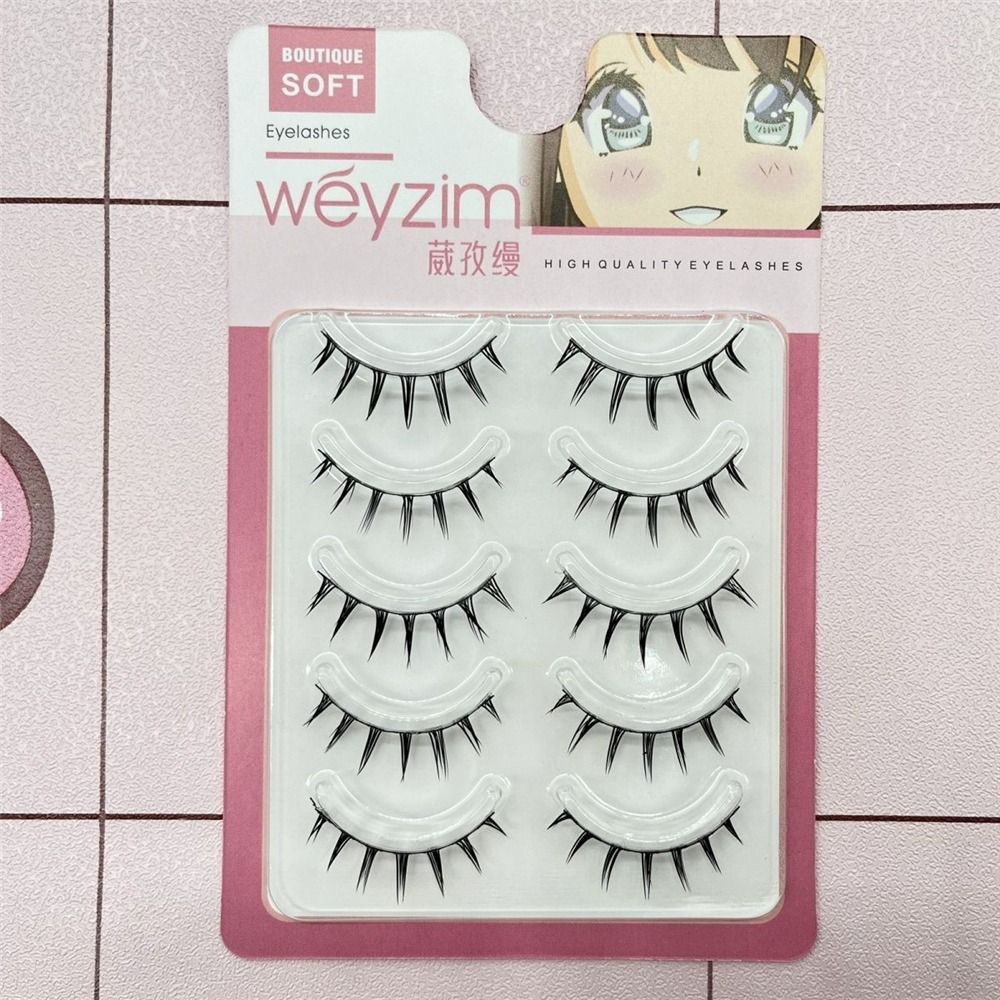 Sztuczne rzęsy z norek 5 par O – Anime Cosplay Lashes recenzja i cena