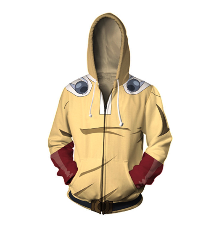 Bluza z kapturem anime japońsk – Anime Cosplay One Punch Man recenzja i cena