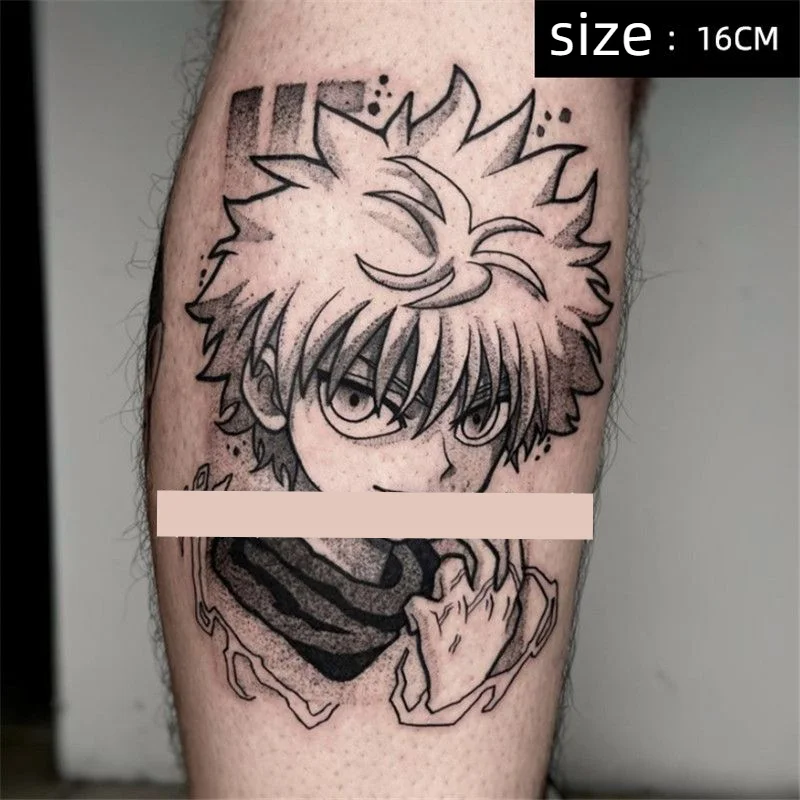 Tymczasowe tatuaże cosplay z a – Cosplay Anime Killua Zoldyck recenzja i cena