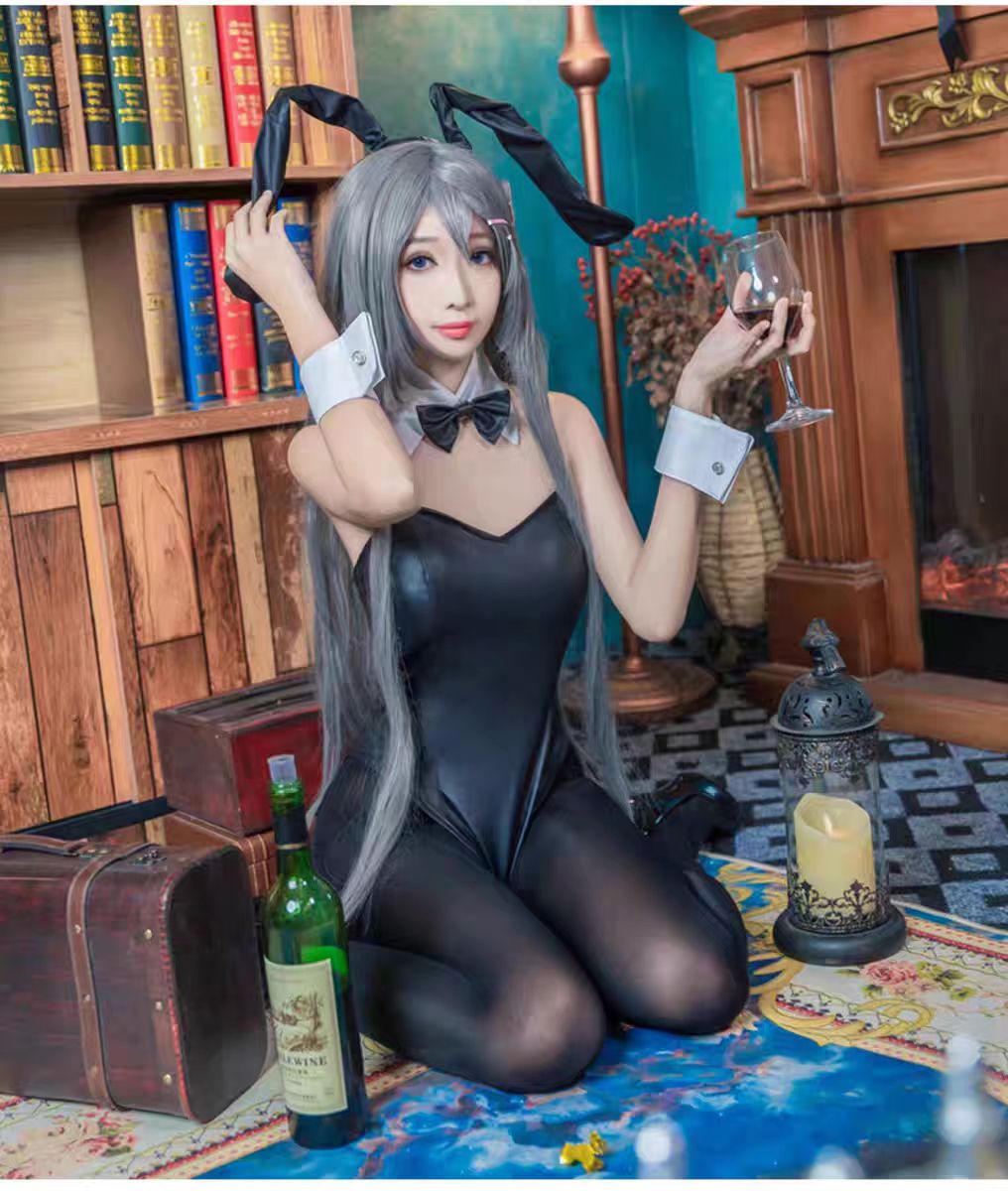 Seksowny strój króliczka Sakur – Anime Cosplay Girl recenzja i cena