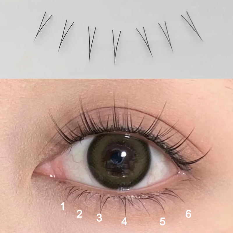 J Curl V Shape Under Eyelash C – Anime Cosplay Lashes recenzja i cena