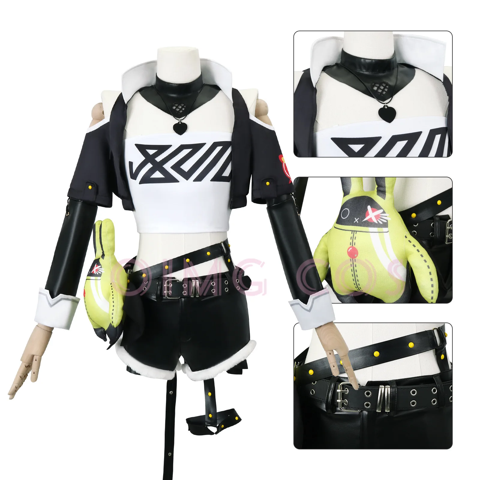 Kostium Cosplay Nicole Demara  – Anime Cosplay Female recenzja i cena