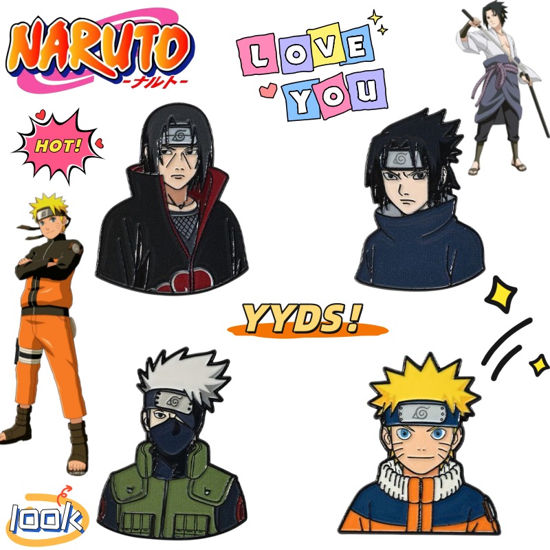 Nowa broszka NARUTO Uzumaki Na – Anime Cosplay Ninja recenzja i cena