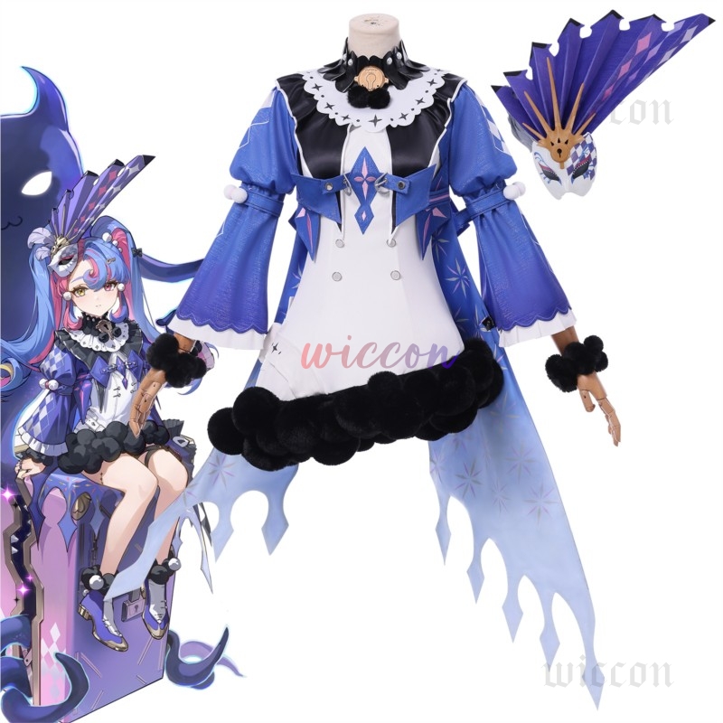 Peruka, strój, nakrycie głowy, – Anime Cosplay Japanese Girl recenzja i cena