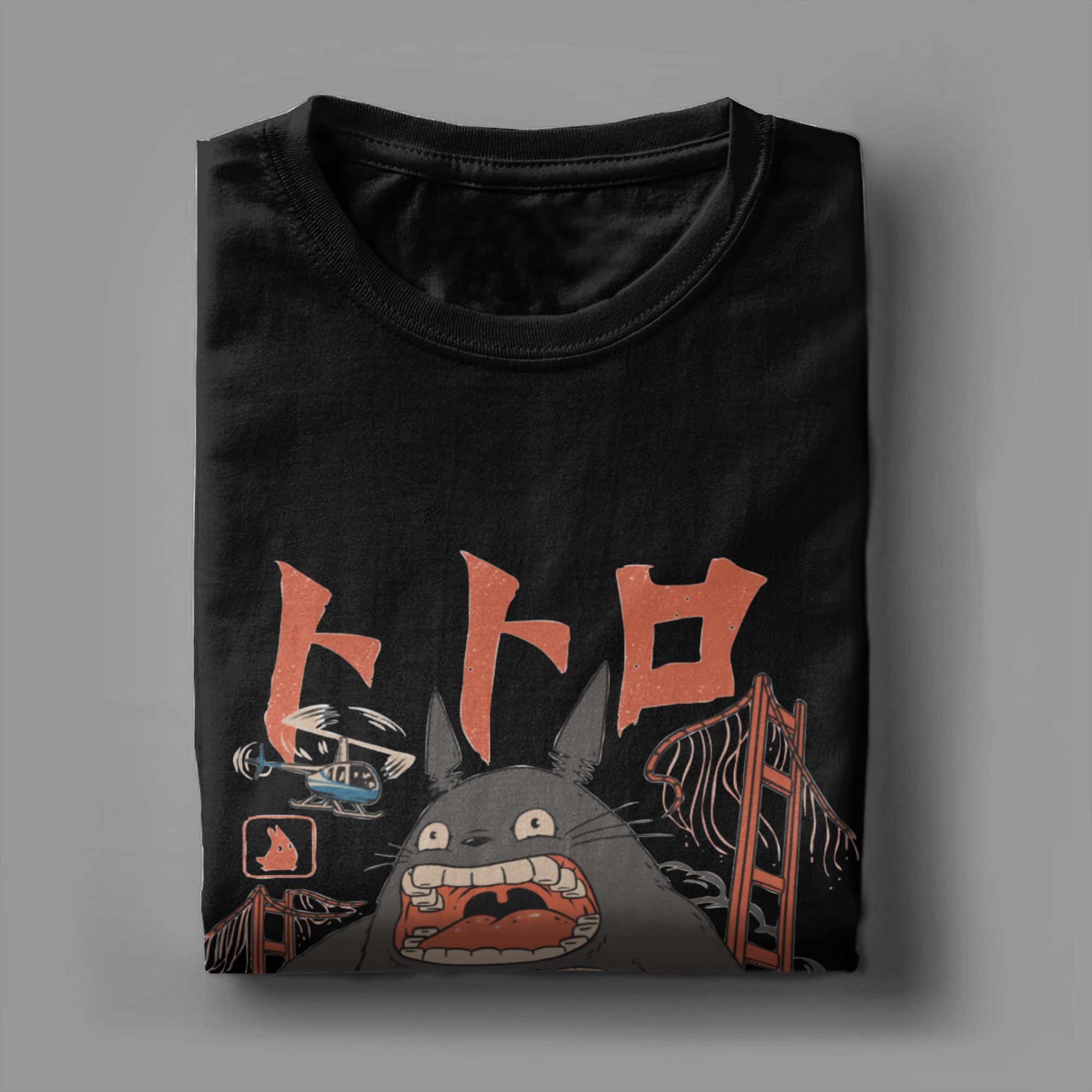 Koszulka męska Totoro-Miyazaki – Anime Cosplay Ideas Male recenzja i cena