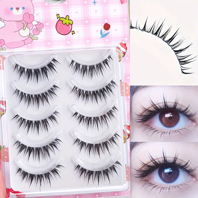 5 par sztucznych rzęs w stylu  – Anime Cosplay Lashes recenzja i cena