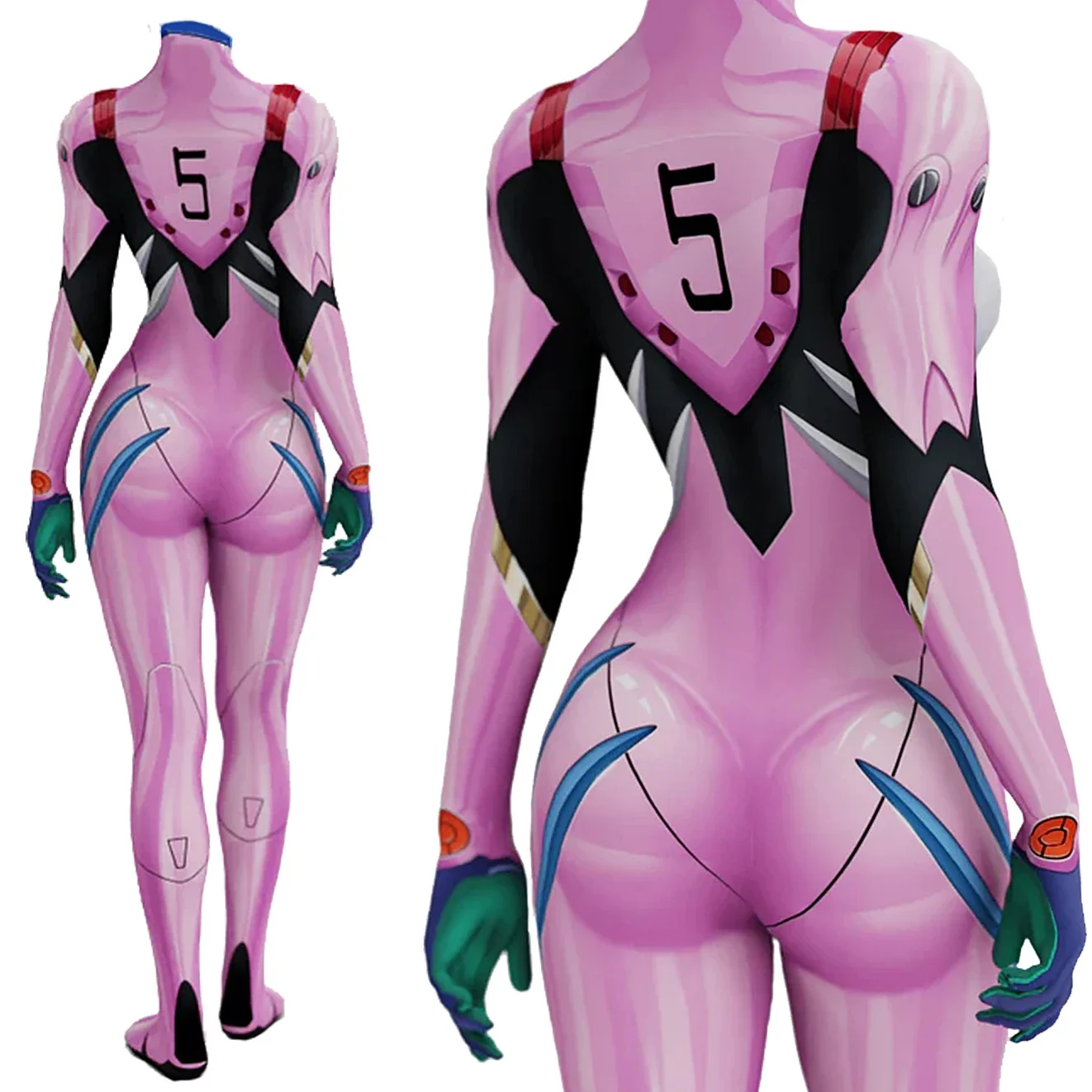 Anime EVA 05 Makinami Strój Co – Anime Cosplay Girl recenzja i cena