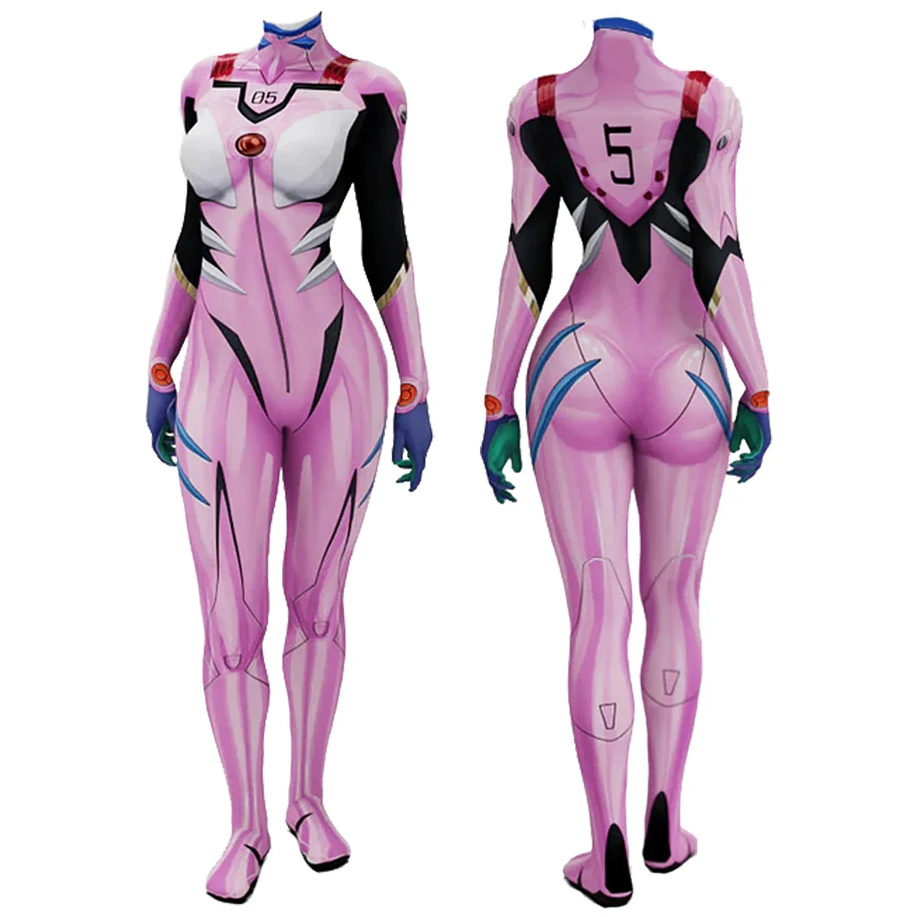 Anime EVA 05 Makinami Strój Co – Anime Cosplay Girl recenzja i cena