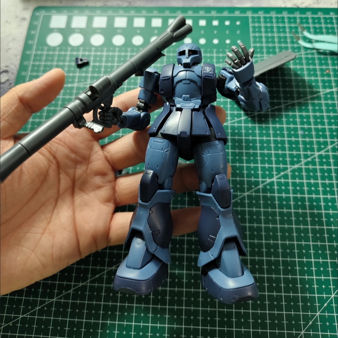 GTO MS-05 HG 1/144 Zaku Black  – Bandai Gundam Rg recenzja i cena