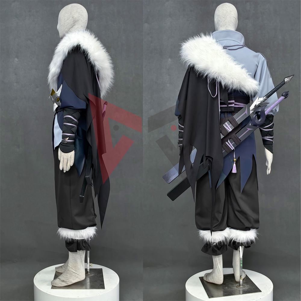Nowy Strój Ninja Uchihang Sasu – Anime Cosplay Ninja recenzja i cena