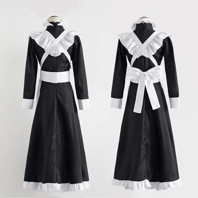 Klasyczna czarno-biała sukienk – Anime Cosplay Shop recenzja i cena