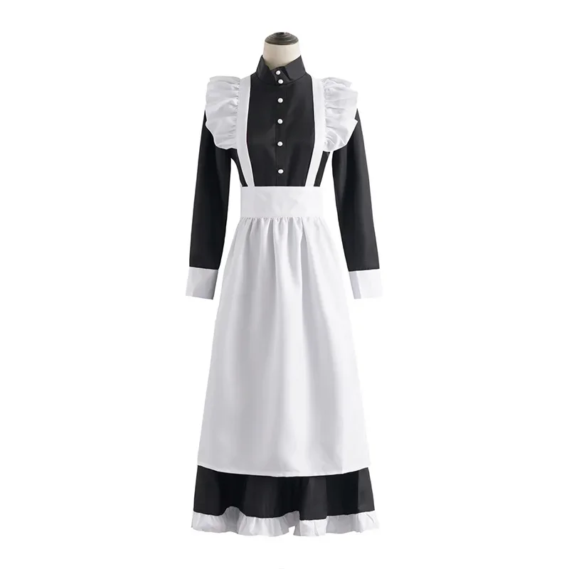 Klasyczna czarno-biała sukienk – Anime Cosplay Shop recenzja i cena