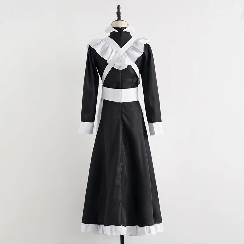 Klasyczna czarno-biała sukienk – Anime Cosplay Shop recenzja i cena