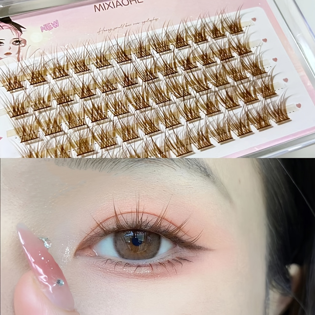 Mixiaohe Kolorowe Rzęsy 60 Kęp – Anime Cosplay Lashes recenzja i cena