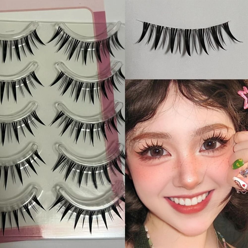 5 Par Japońskich Sztucznych Rz – Anime Cosplay Lashes recenzja i cena