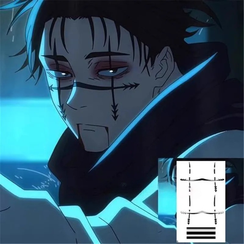 Naklejki Tatuaże Choso Anime J – Anime Cosplay To Buy recenzja i cena