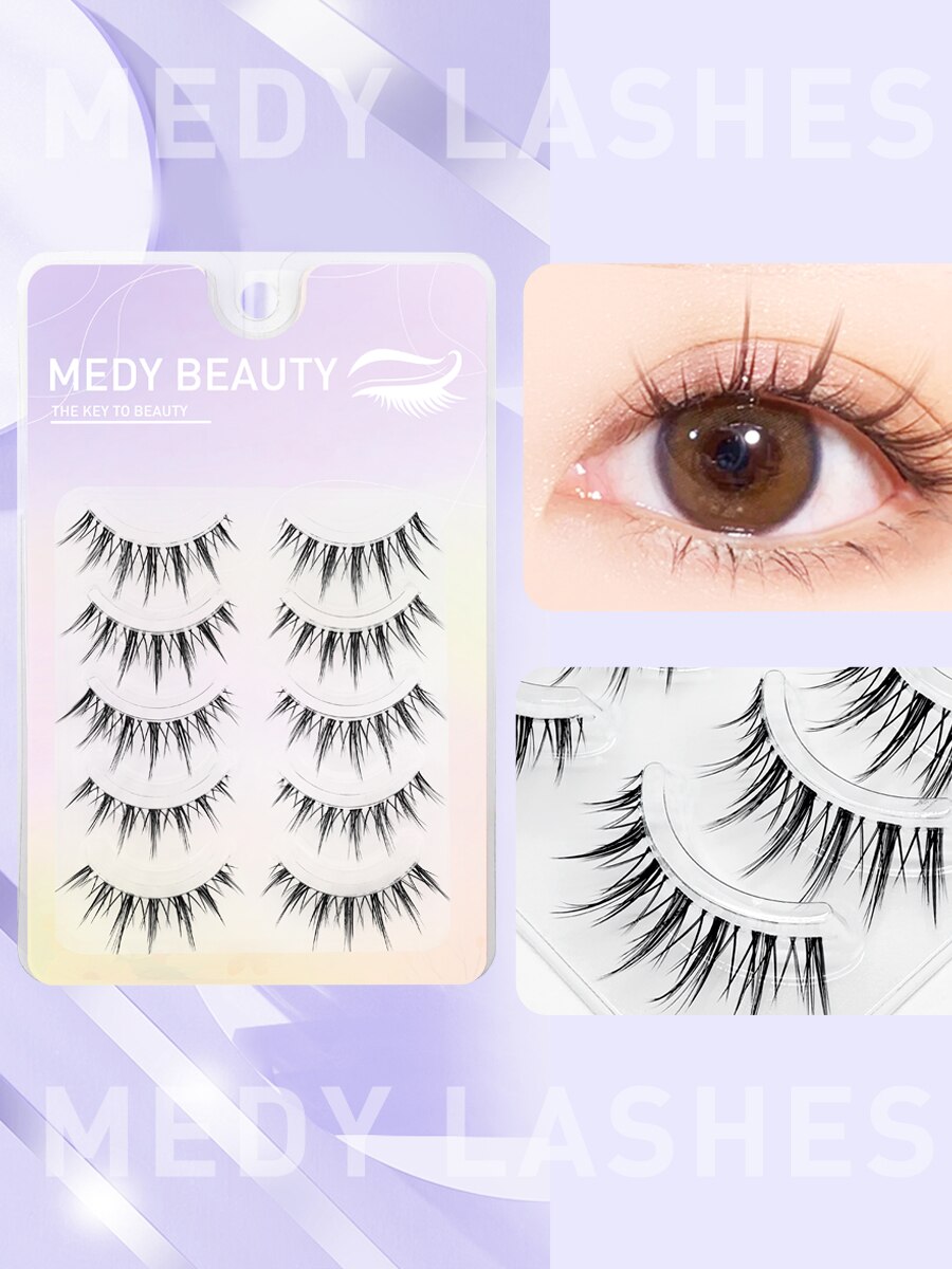 Rzęsy 3D Premade Fan A/M Shape – Anime Cosplay Lashes recenzja i cena