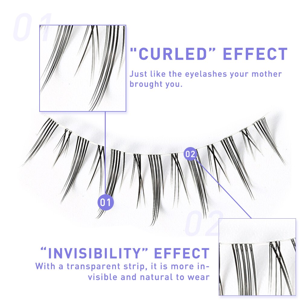 Rzęsy 3D Premade Fan A/M Shape – Anime Cosplay Lashes recenzja i cena