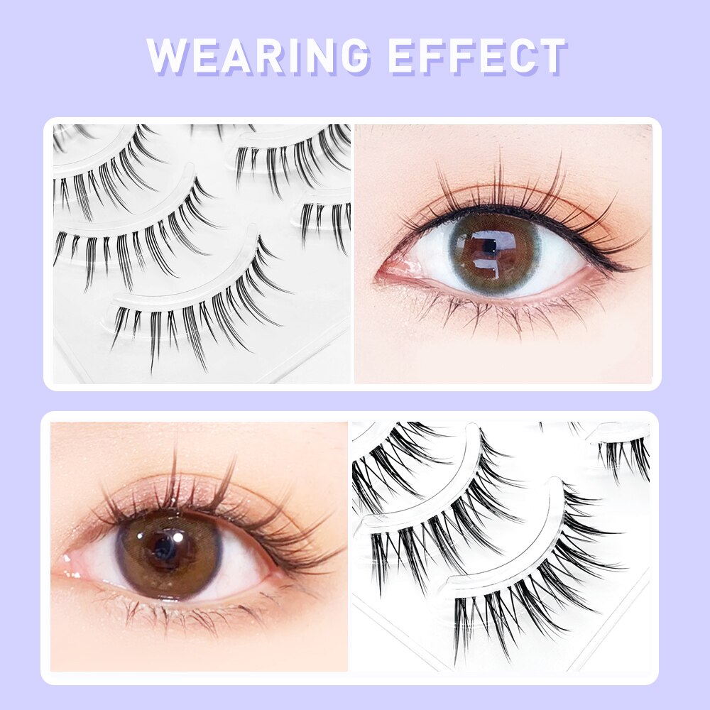 Rzęsy 3D Premade Fan A/M Shape – Anime Cosplay Lashes recenzja i cena